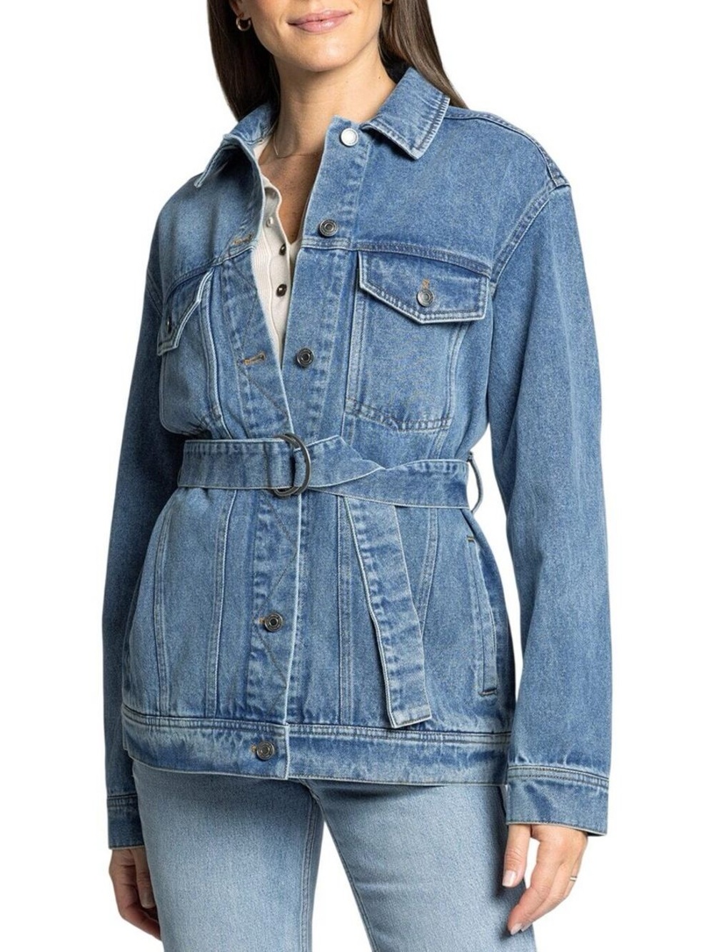 Thread & Supply Nevada Denim Jacket Size Small NWT